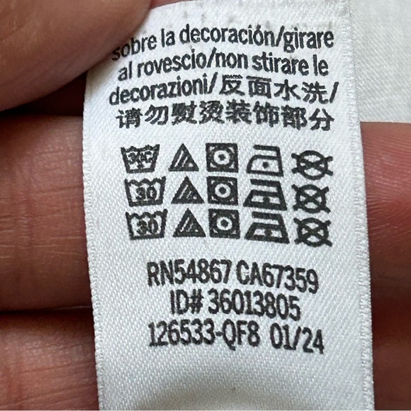 Victoria's Secret Pink Racing Campus Long Sleeve Tee in white - Picture 7 of 10